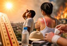Reportan alza en quemaduras y casos por calor en SLP