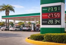 Gasolina premium continúa al alza en SLP; magna y diésel se mantienen estables