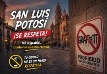 Va Gallardo por iniciativa para sancionar grafiti y frenar contaminación en SLP