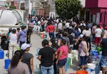 Pipas insuficientes y un pozo que falla: así enfrenta la capital la crisis hídrica en zona norte