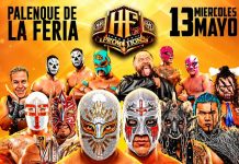 Lucha libre de alto impacto llega al Palenque de la Fenapo