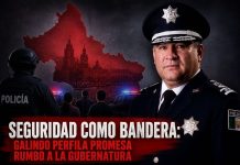 Seguridad como bandera: Galindo perfila promesa rumbo a la gubernatura