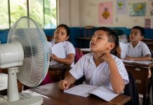 Falta de energía eléctrica limita ventiladores en escuelas de la Huasteca
