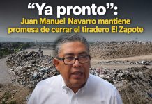«Ya pronto»: Juan Manuel Navarro mantiene promesa de cerrar el tiradero El Zapote