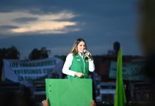 “No les vamos a fallar”: Ruth González refrenda su compromiso con las familias potosinas.