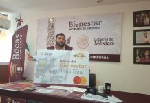 Becas Bienestar alcanza 97.69% de entrega de tarjetas para estudiantes de primaria en San Luis Potosí