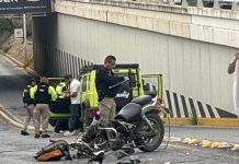 Motociclistas participan hasta en 70% de los accidentes atendidos en vialidad